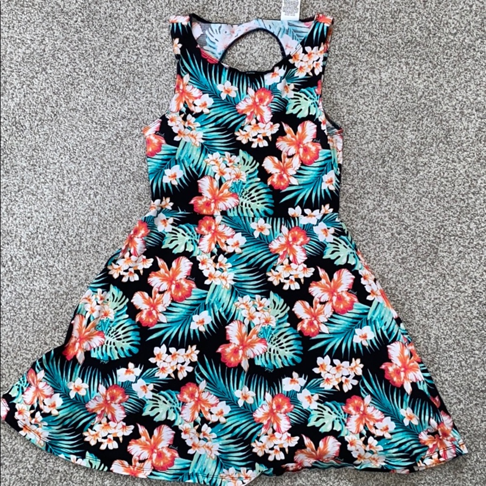 PINK tropical sundress